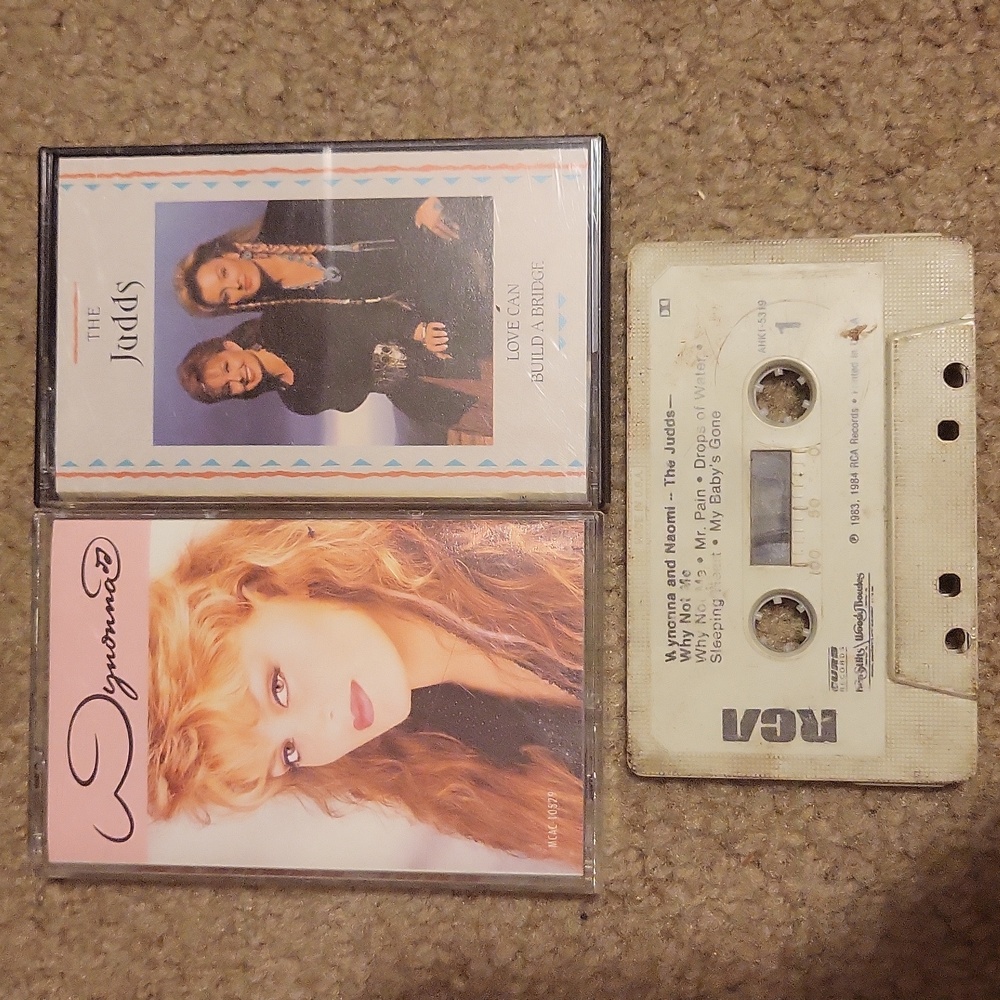 3 Vintage Cassette Tapes